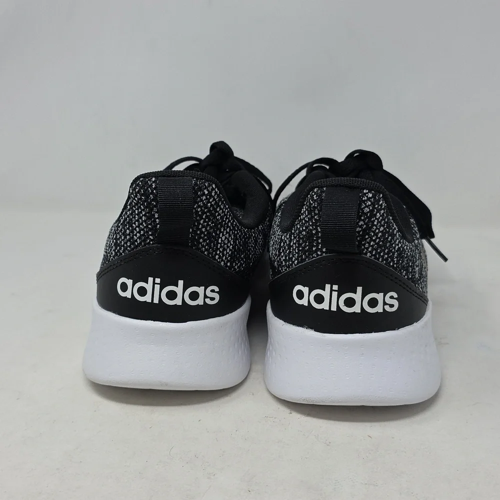 Adidas Men's Black and Gray Knit Sneakers Size 10